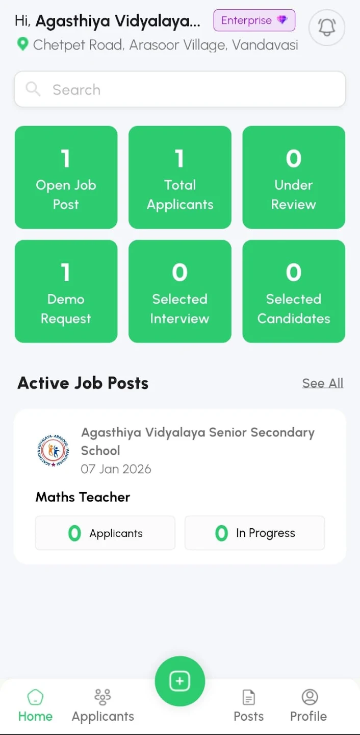 HireEzee Recruiter app screenshot 2